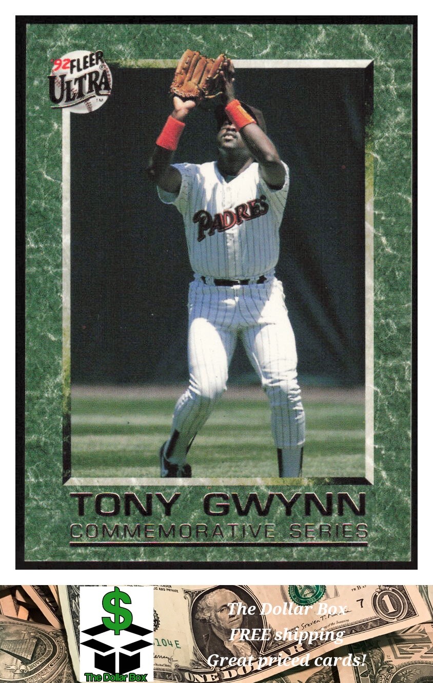 1992 Ultra Tony Gwynn Commemorative Series #3 Tony Gwynn - San Diego Padres