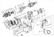 Smittybilt 97281-25 Gear Box Base For Xrc8 Winch