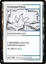 1x MTG Enchanted Prairie - Mystery Booster Playtest Card - NM - English