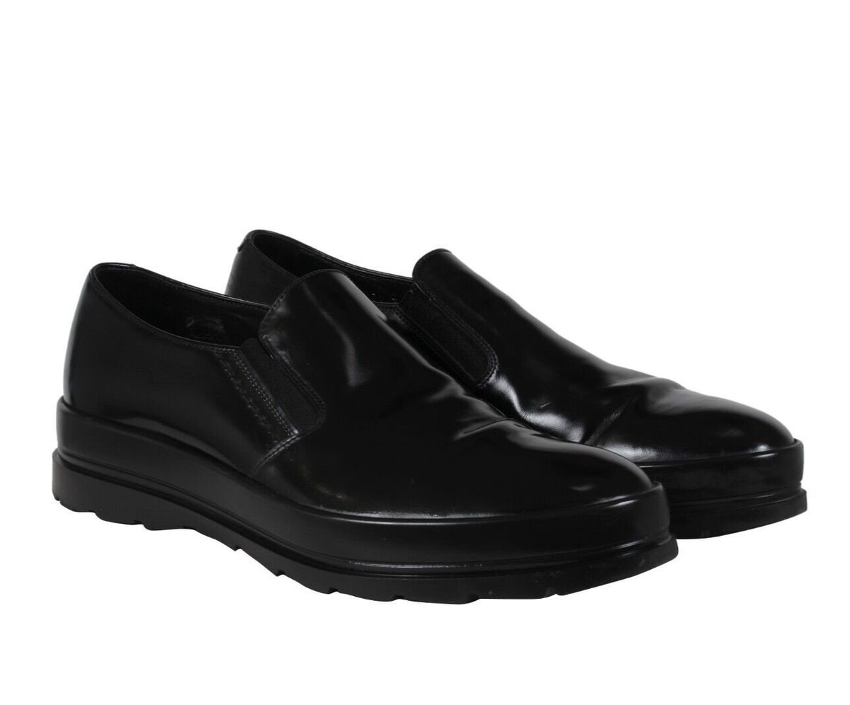Prada Men’s Black Round Toe Oxford’s Prada Men main image 2