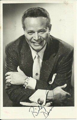 Billy Daniels - Original Autograph 3x5 Vintage Signed Photo