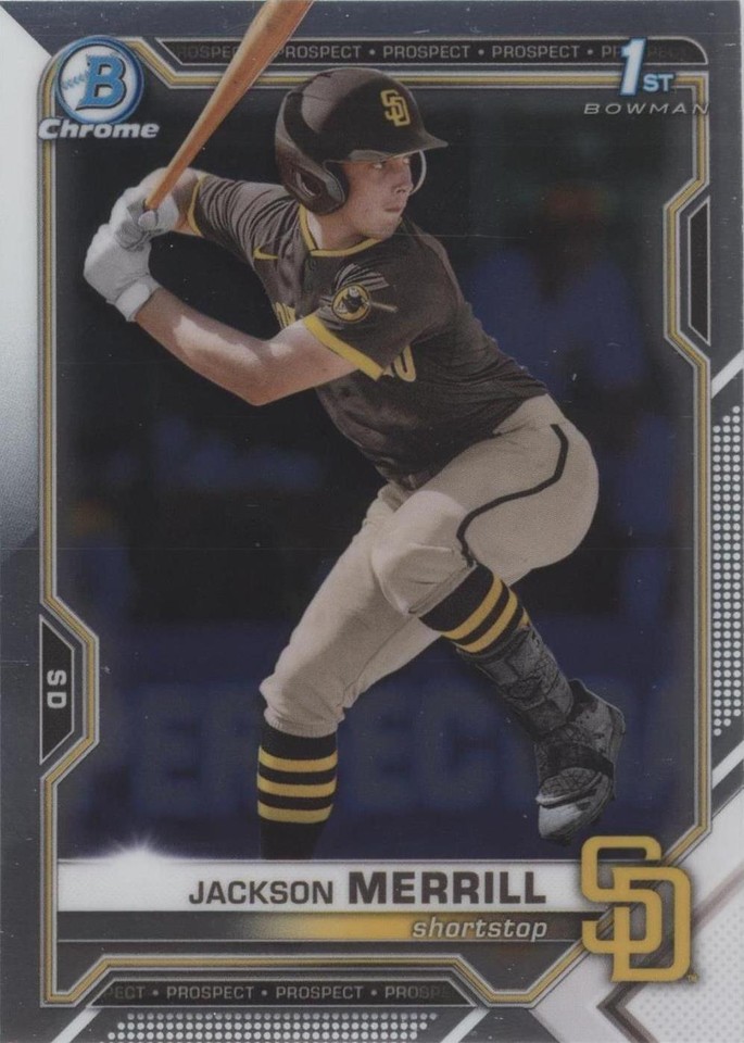 2021 Bowman Draft - Isaac Frye Jackson Merrill #BDC-119 - 1 of 1