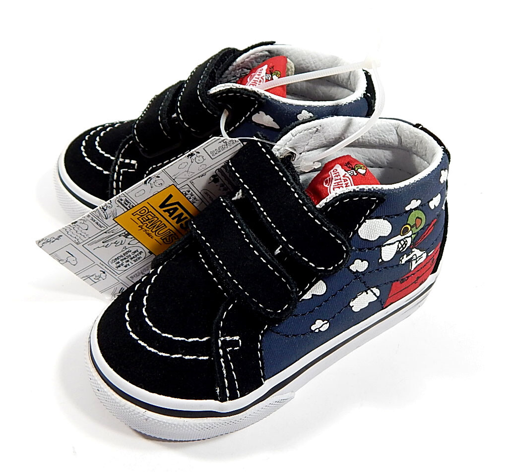 kids snoopy vans