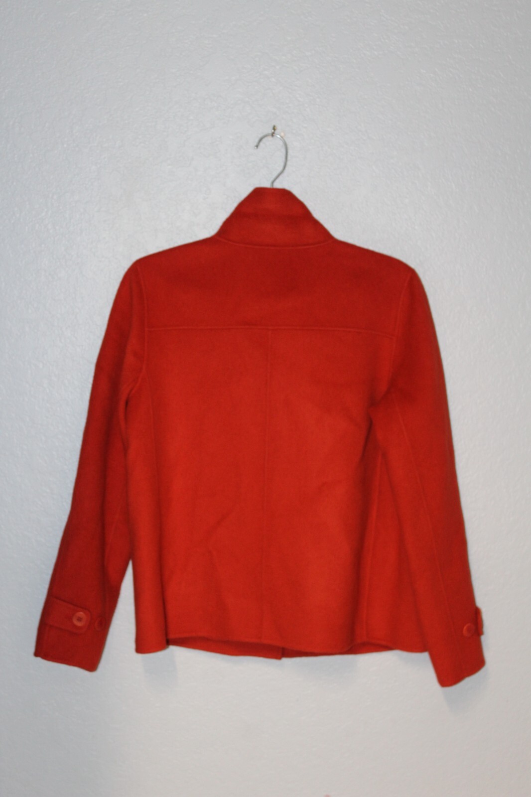 Talbots Double Face Wing Collar Four Button Wool … - image 3