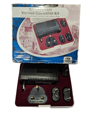 Voltage Valet 50/2000 Watt Converter Kit Model VCAP with Instructions & Box