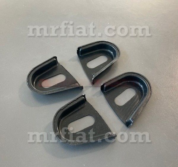 Ferrari 250 Cabriolet Pininfarina Door Strike Gasket (4pcs) (Black) New