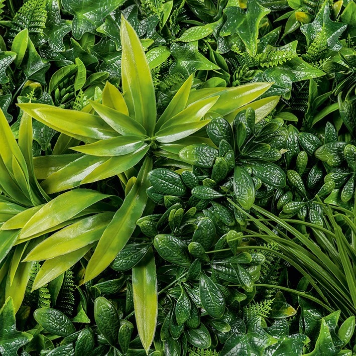 Artificial Plant Wall Dracaena fern Panels for Living Walls - 100 cm x 100 cm, - Image 4 of 4