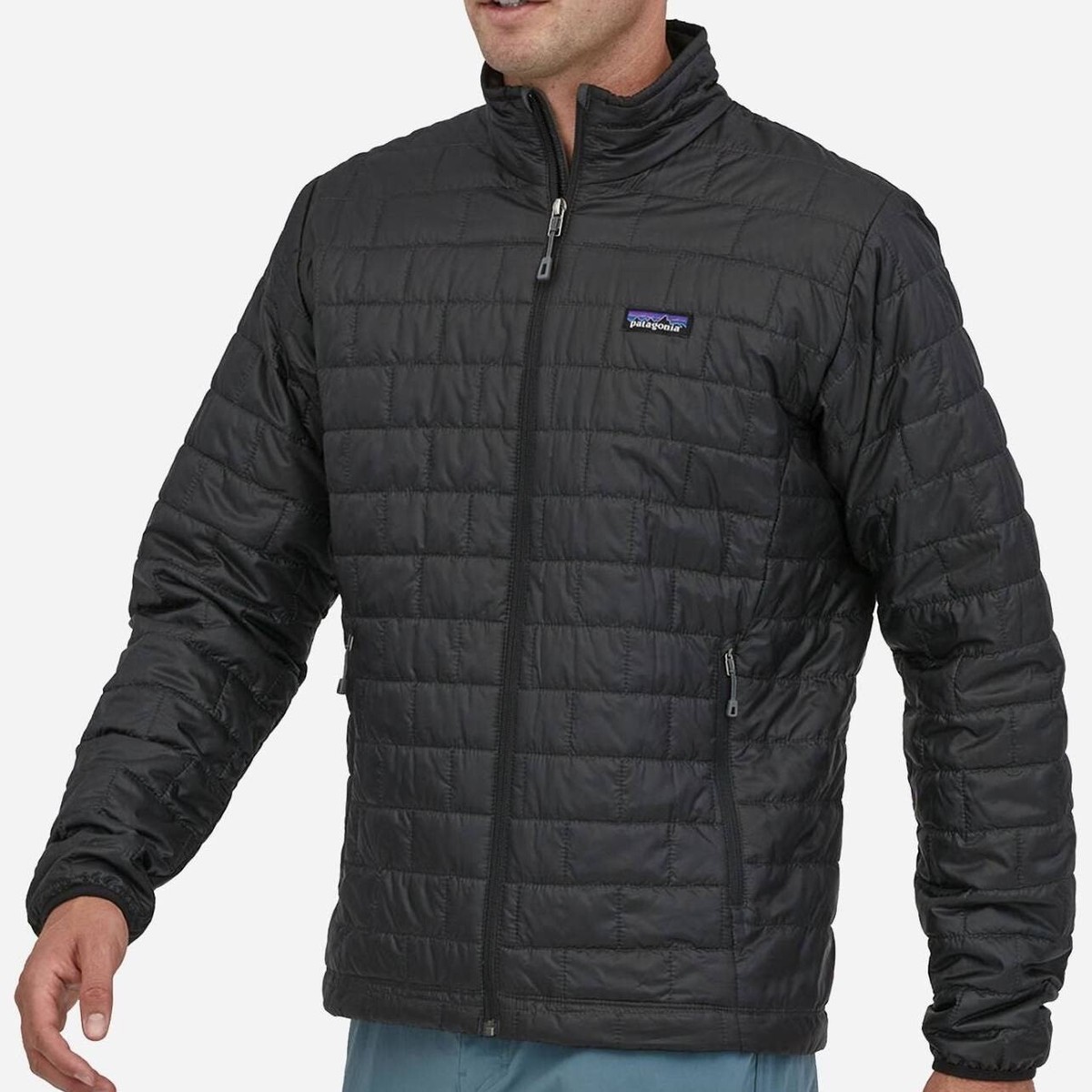Patagonia Men's Full Zip Quilted Nano Puffer Jacket - 84212