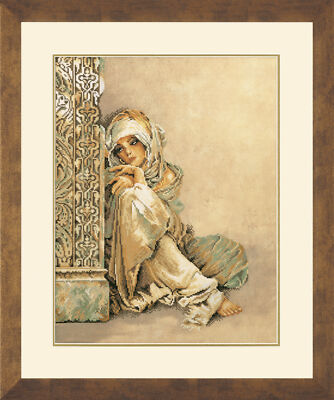 Lanarte Z�hlte Kreuzstich-Kit: Ballerina (Bettw�sche)