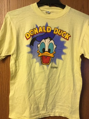 Donald Duck.(Face) Yellow Vintage 