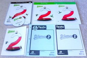 BJU-Bob-Jones-2nd-grade-SCIENCE-2-COMPLETE-SET-Student-Teacher