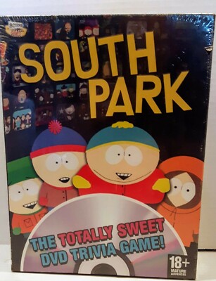 SOUTH PARK - The Totally Sweet DVD Trivia Game (2009) Screen Life -New & Sealed