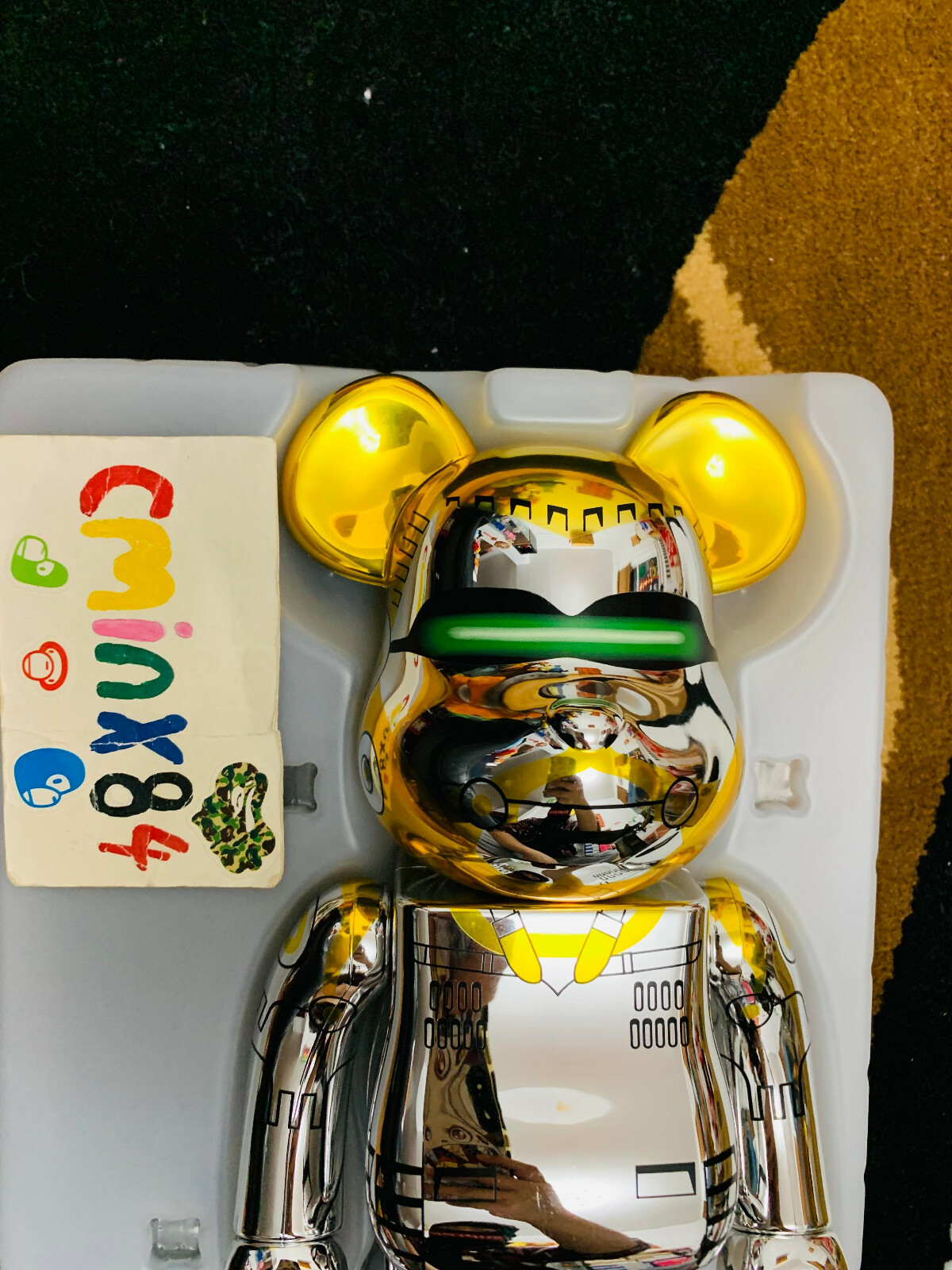 100% Authentic Bearbrick x The Weeknd x Hajime Sorayama 2G 100% & 400% Set