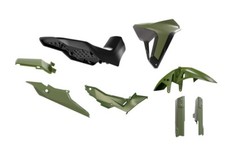 kit plastiche carene Honda Transalp 750 2023 -2025  T-ALP Revolution Verde Rtech