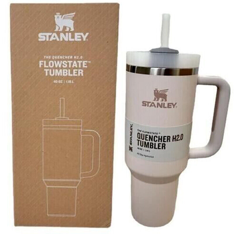 Stanley The Quencher H2.0 Flowstate 40oz Tumbler -rose quartz