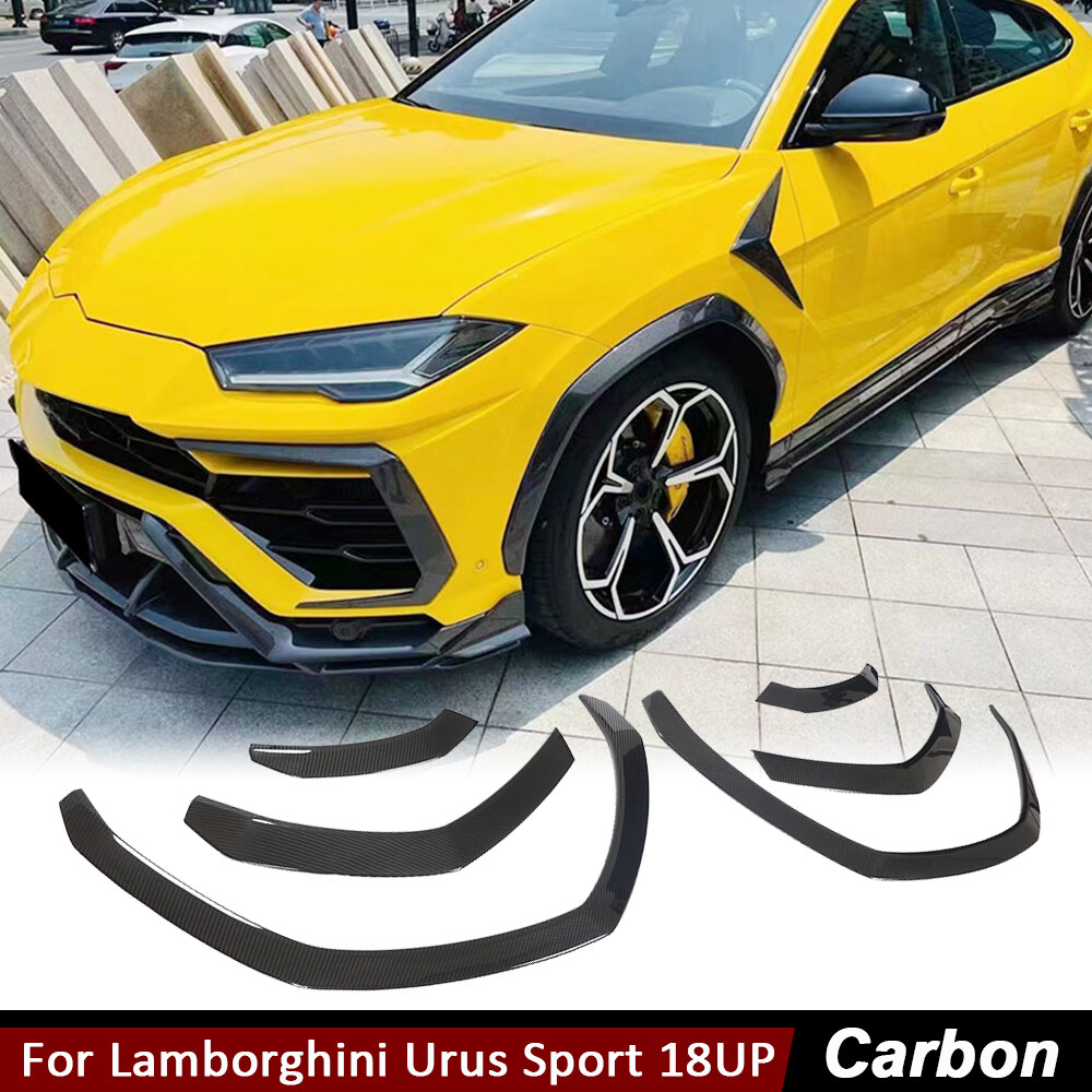 For Lamborghini Urus 18-23 REAL CARBON Wheel Eyebrow Arch Fender Flares Lip Trim