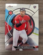2023 Topps Finest Oscar Gonzalez RC #38 Guardians