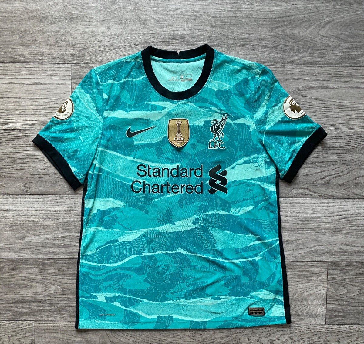 LIVERPOOL #9 FIRMINO 2020 2021 AWAY PLAYER ISSUE