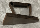 Farmhouse Sad Iron Flat Iron Embossed With Four Leaf Cover '2' & L & R's  1920s — photo 8