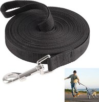 Schleppleine 10M Hunde Lange Hundeleine Training Outdoor Handschlaufe Schwarz