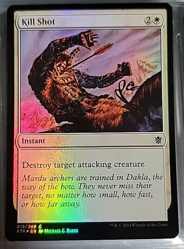 Kill Shot | FOIL | Khans of Tarkir | MTG Magic Cards | eBay