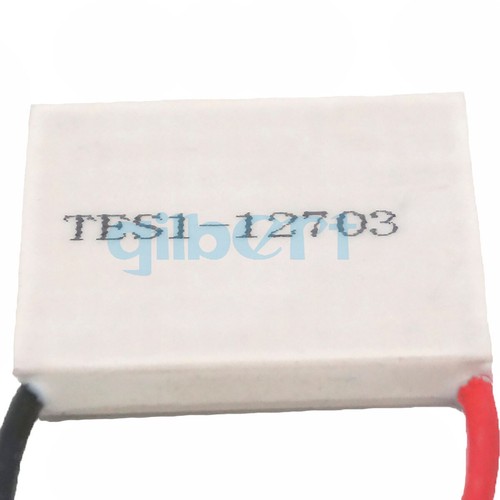 30x30mm 12V 3A TES1-12703 Ceramic Thermoelectric Cooler Peltier Cooling Plate - Picture 2 of 6