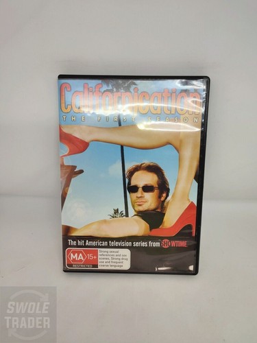 CALIFORNICATION Season 1 DVD REGION 4 TV Show VGC FREE SHIPPING - Picture 1 of 4