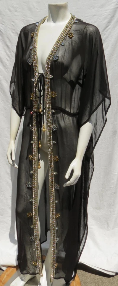 Plumero BOSTON APROPIADO EE. UU. para mujer M cuentas estrás natación cubierta resort de playa Foto 3 de 4