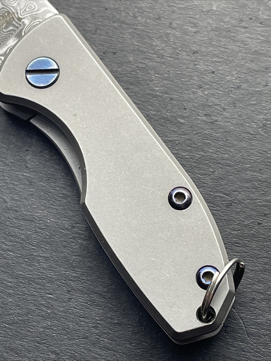 BNB Knives 7800M Mini EDC Framelock Folding Knife w/Damascus Blade | eBay