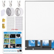 Cuttable Blackout Roller Shades Blinds for Windows,Living Room,Bedroom,Bathroom