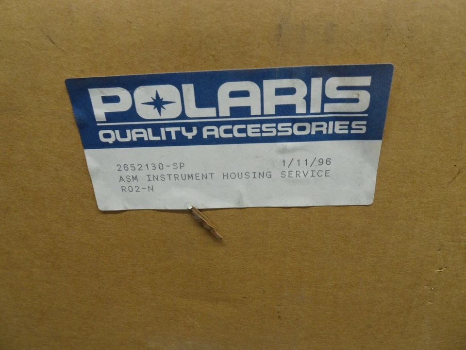 NUEVO 1994-1995 Polaris 440 500 OEM consola panel de instrumentos tablero negro 2652130 Foto 4 de 4