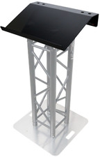 ProX XT-LECTERN24-BL Truss Lectern 24" Black Powder Finish Aluminum Fit F34 w/4x
