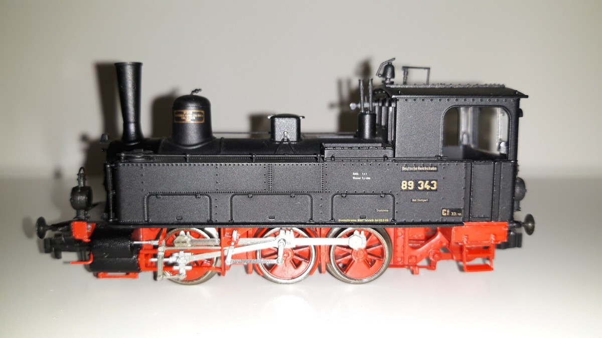 Brawa 70098 voie H0 Locomotive de train express DRG BR 02, époque II avec son