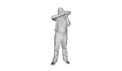 Printle Qr Homme 245 Stehend Fotograf Mann Figur für Dioramen Zug Sets