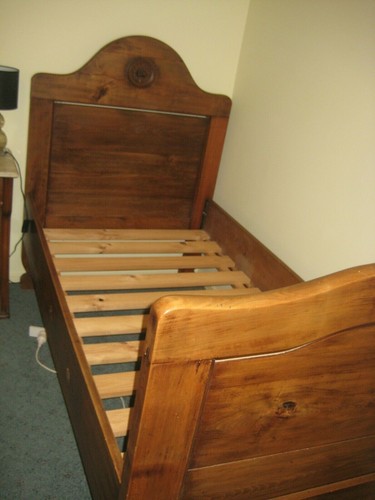 Biedermeier 1820-1840 / European Children's Single Bed / GC/ Can Deliver - Picture 2 of 10