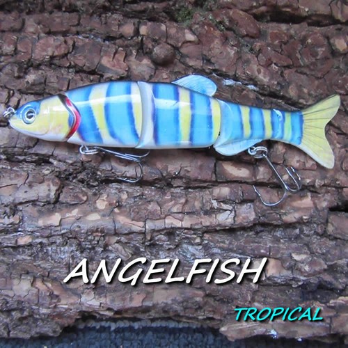Bass Fishing Bait Lure Realscale Countdown Savage Swimbait Gear Free Wire Trace - Picture 15 of 16