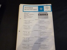 Original Service Manual Telefunken   Banjo  Automatic 301
