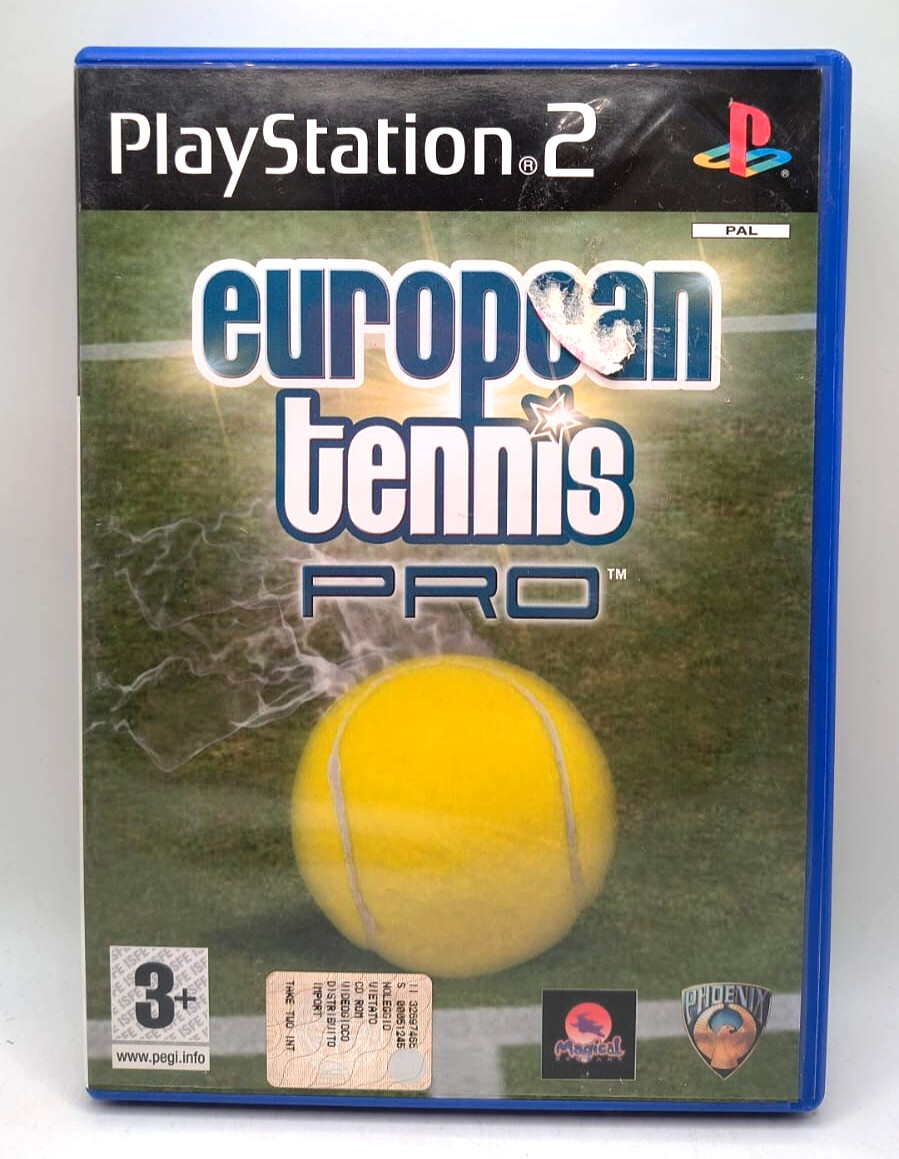 EUROPEAN TENNIS PRO - PLAYSTATION 2 PS2
