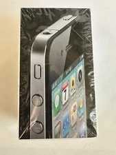 Apple IPhone 4 Mc608LL/A 16gb  EMPTY BOX ONLY Orig shrink wrap on top + inserts