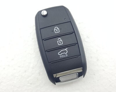 KIA CARENS / SORENTO / SPORTAGE 3 Button Flip Key Fob - SVI-JFRGE03 (Tested)