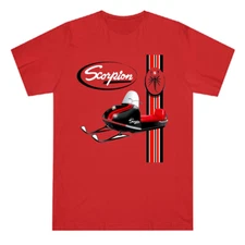 Scorpion Snowmobiles Men's Red Size S to 5XL