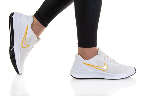 NIKE SCARPA BAMBINA RUNNING mod. STAR RUNNER 3 - NERA, LATTE e ROSA - Imagen 10 de 22
