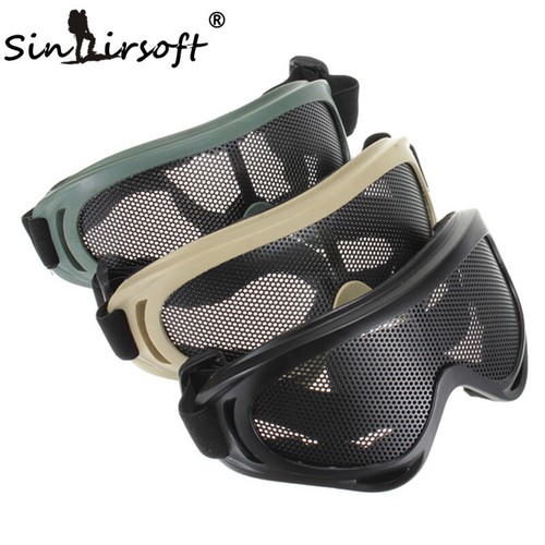 Tactical NET Metal Mesh Eyewear Glasses Airsoft Goggle Eyes Protection Eyeglass eBay