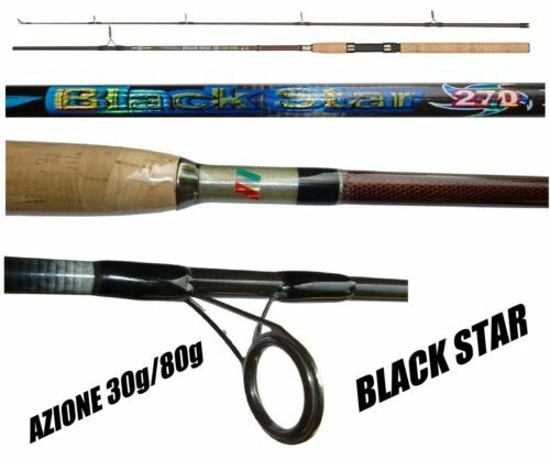 Canne da pesca spinning del luccio