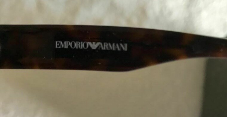 ARMANI -  Pilot Emporio Armani Mens Vintage Sunglasses Brown-Authentic! RRP:£255 image 4