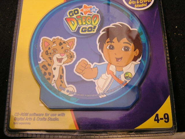  Digital Arts&Crafts Studio  Go Diego Go  Cd-ROM - Image 4 of 4