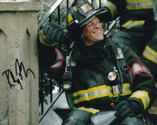 RANDY FLAGLER signed Autogramm 20x25cm CHICAGO FIRE PD MD in Person autograph