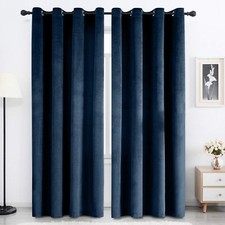 Thick Velvet Blackout Curtains