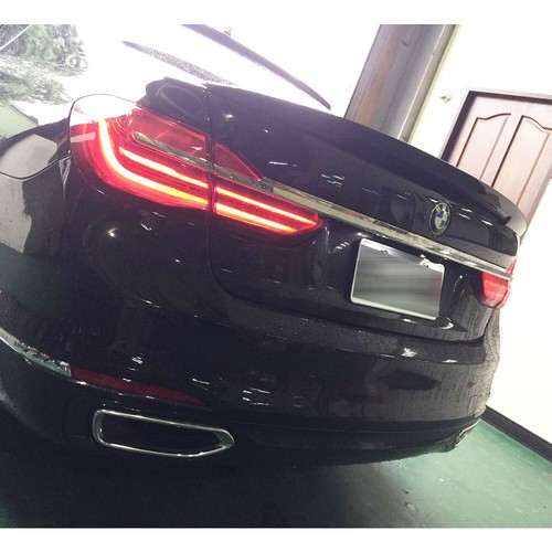 Painted P Type Rear Trunk Spoiler Fit For BMW G11 G12 740i 750i 2021 - Picture 3 of 4