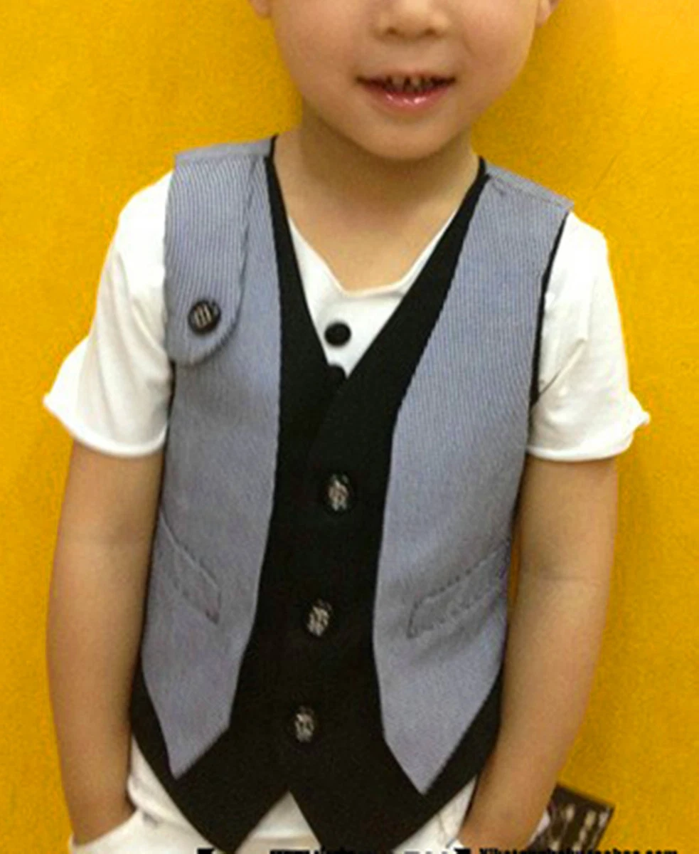 Boys casual suits top